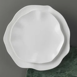 Pura frokosttallerken 22 cm, hvit