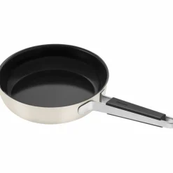 Pure stekepanne 24 cm, rustfritt stål, grønn