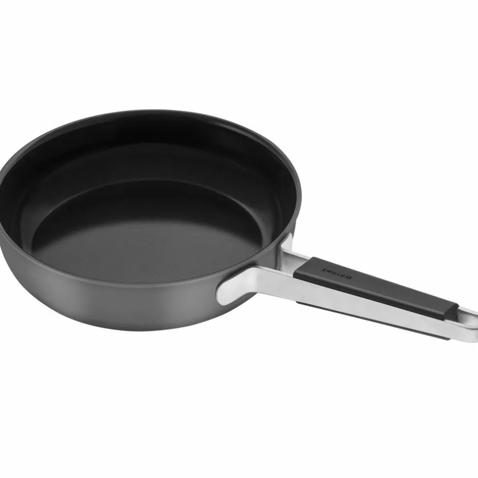 Pure stekepanne 24 cm, rustfritt stål, grønn