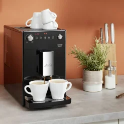 Purista helautomatisk kaffemaskin, svart