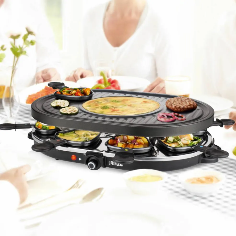 Raclette 8 Oval Grill Party