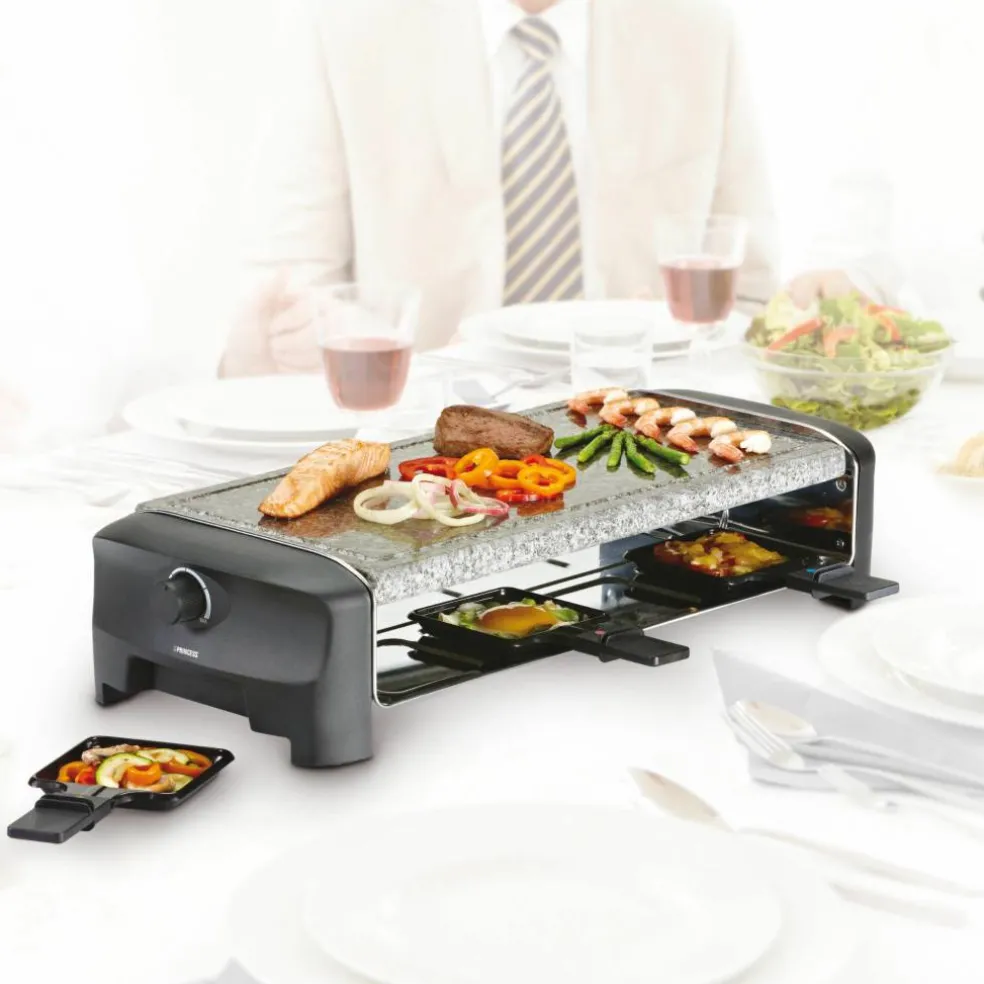 Raclette 8 Stone Grill Party