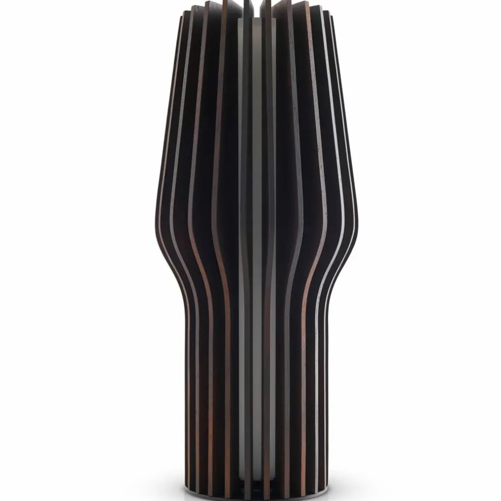 Radiant lampe, røkt eik