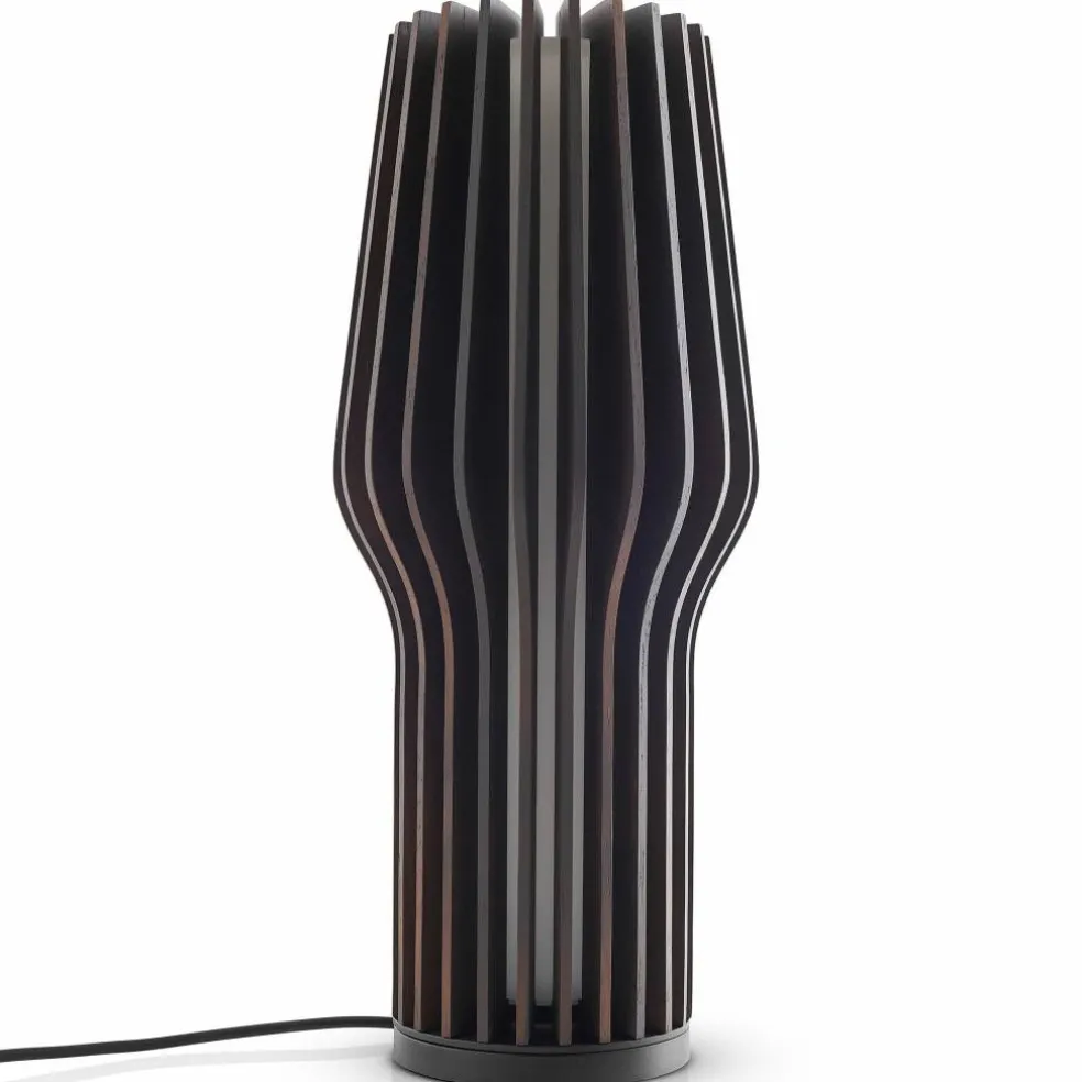 Radiant lampe, røkt eik