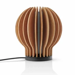 Radiant rund LED-lampe, eik