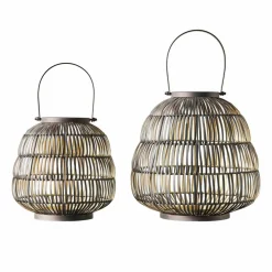 Raito lanterne small 33 x 26 cm, kobberbrun