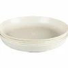 RamenPlate turtallerken 4-pakning, cream