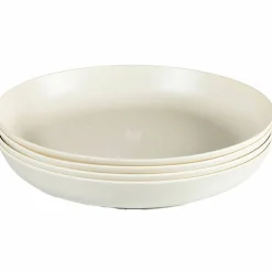 RamenPlate turtallerken 4-pakning, cream