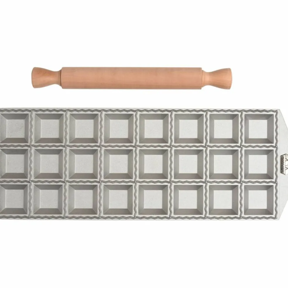 Ravioliform til 24 kvadratiske ravioli