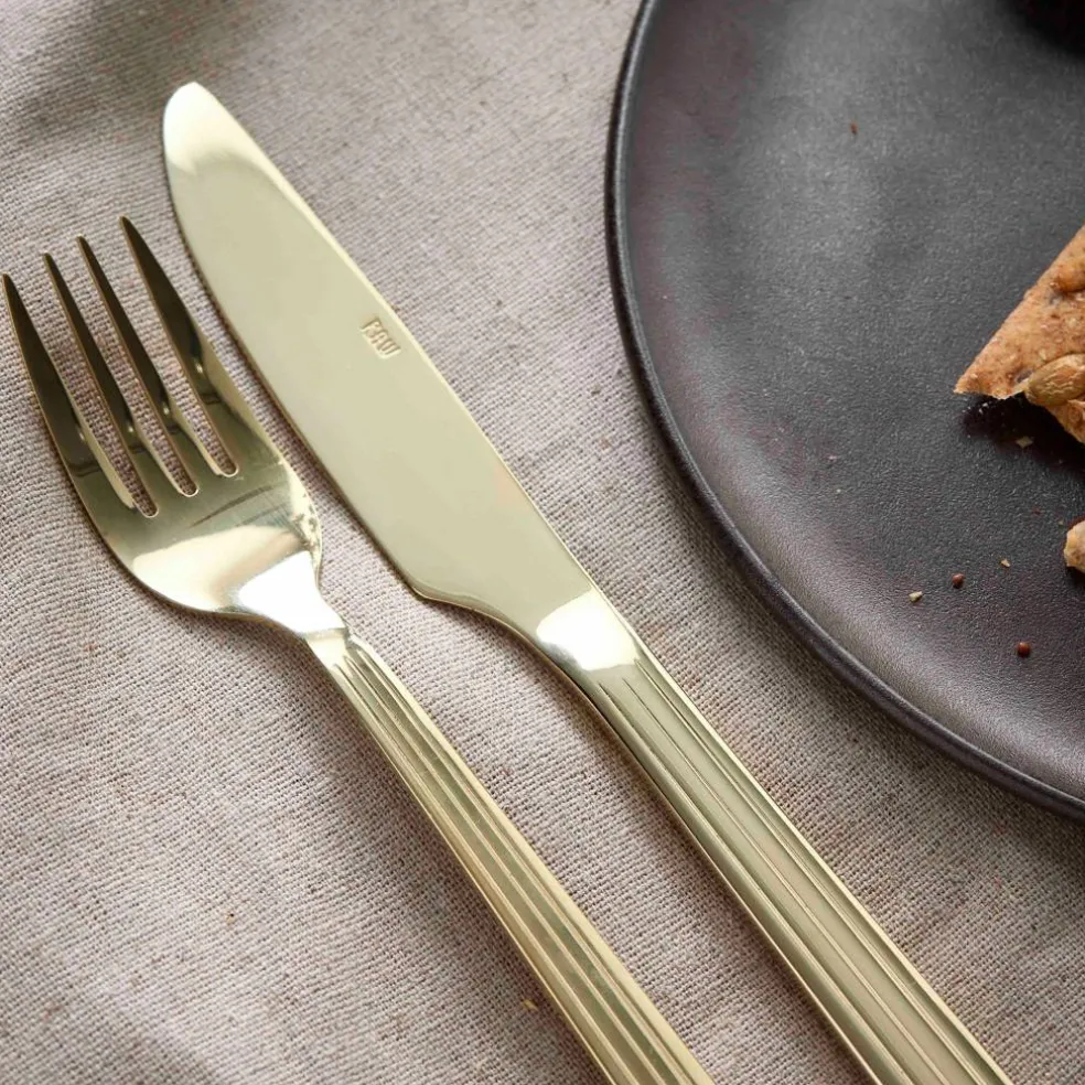 Raw bestikksett 60 stk, matt svart
