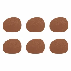 RAW Buffalo glassbrikke 6-pakning, cinnamon brown