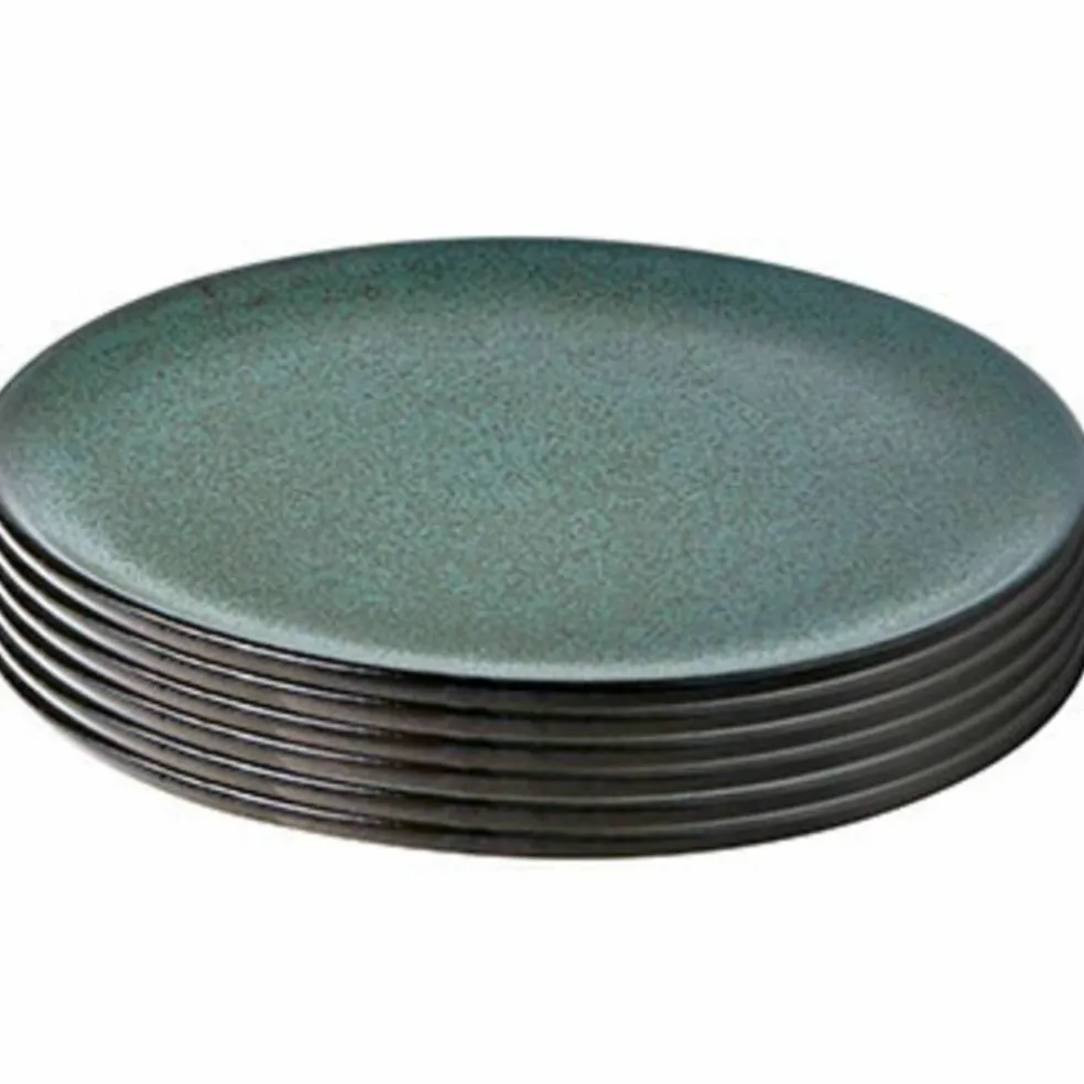 RAW Desserttallerken 20 cm 6 stk, Grønn