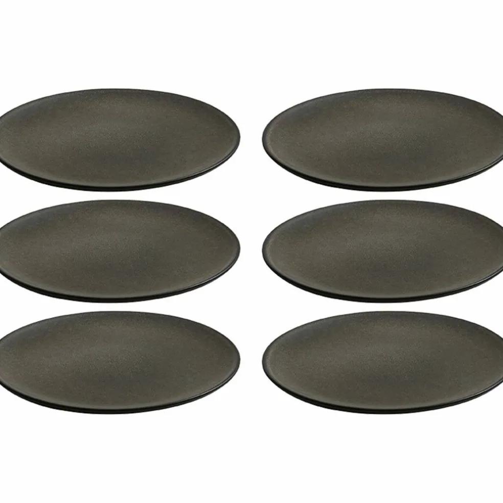 RAW desserttallerken 6 stk, sandy beige