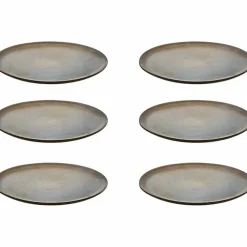 RAW desserttallerken 6 stk, sandy beige