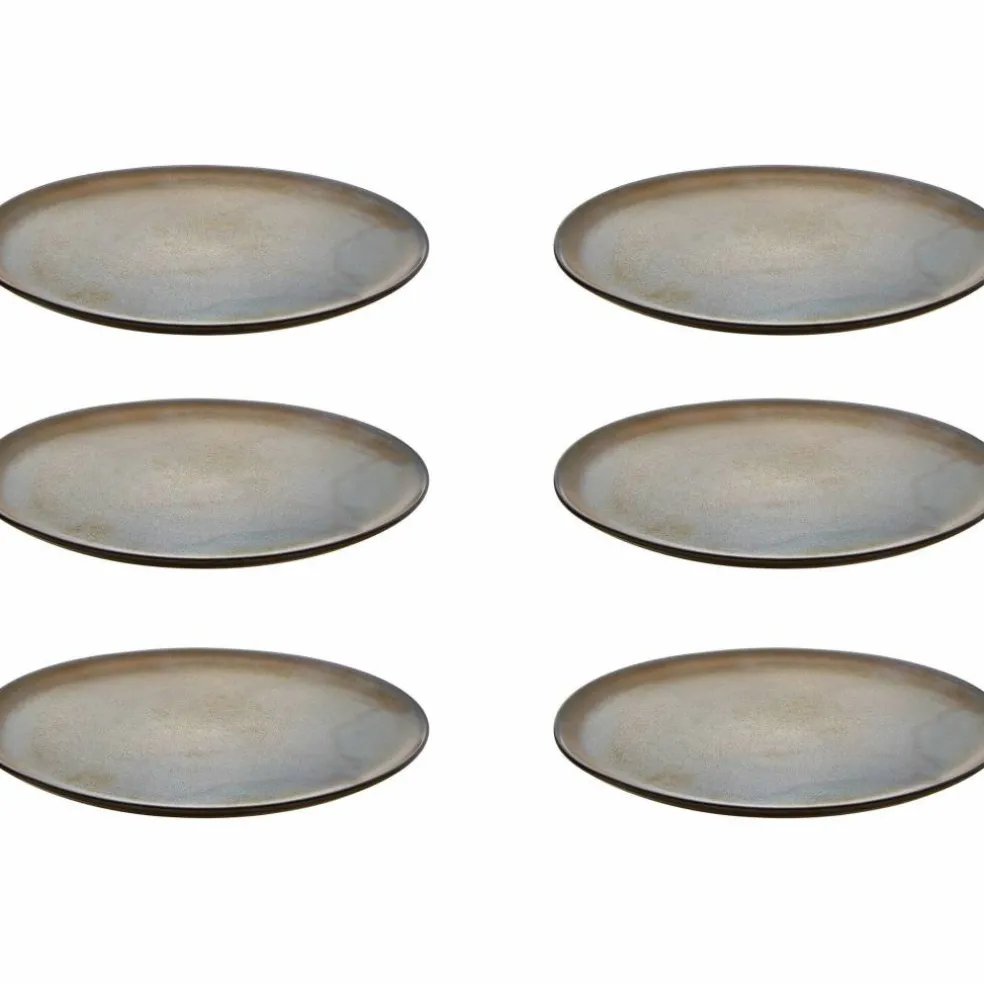 RAW desserttallerken 6 stk, sandy beige