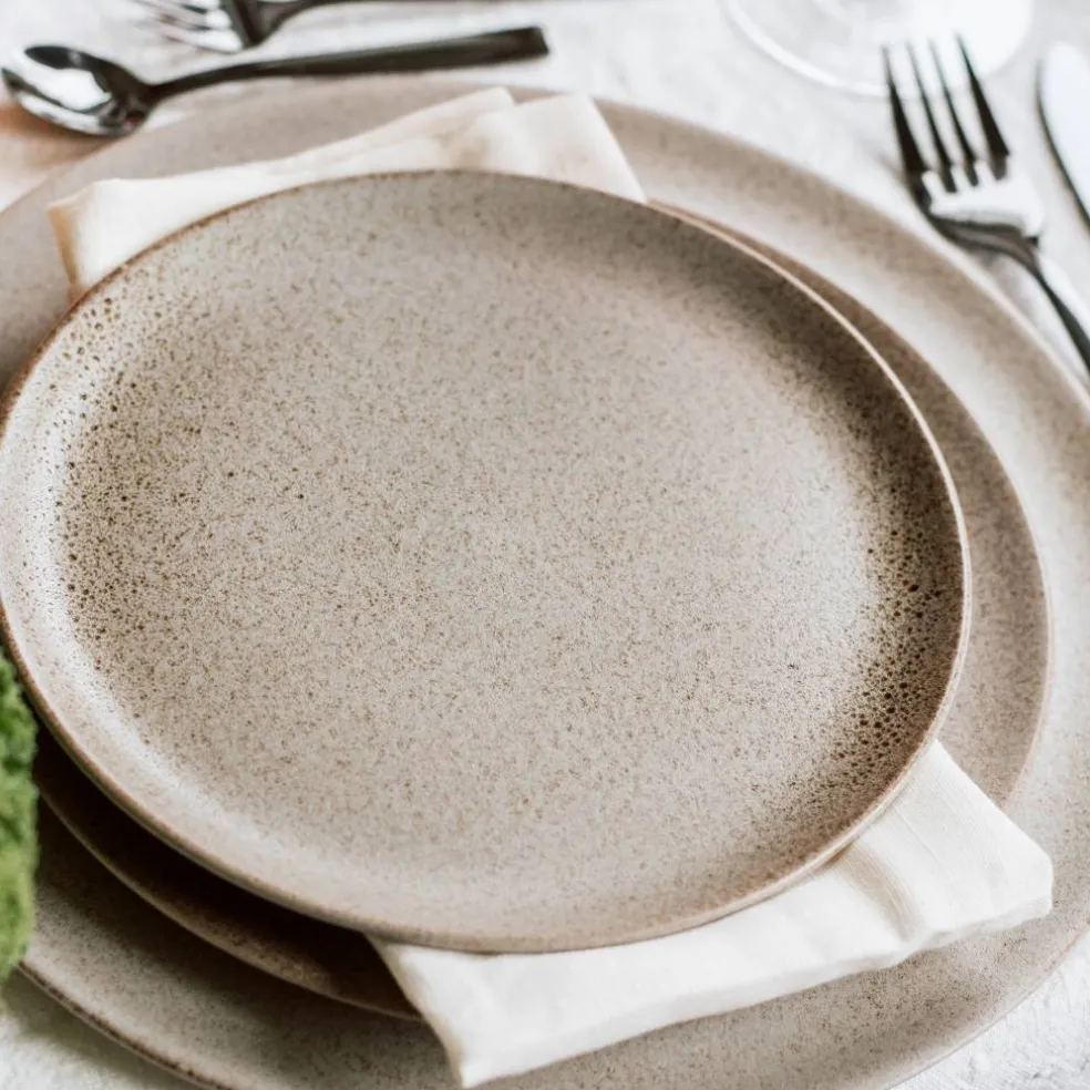 RAW frokosttallerken 23 cm, sandy beige