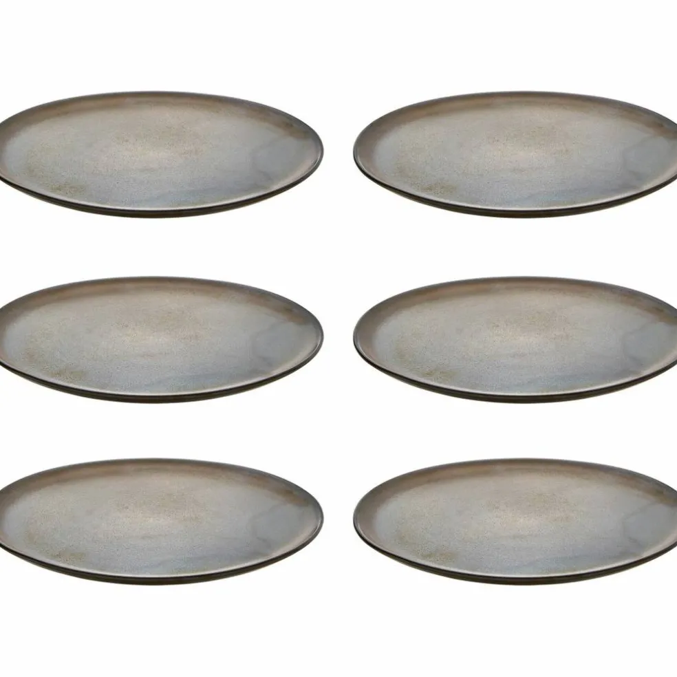 RAW frokosttallerken 23 cm sandy beige, 6 stk.