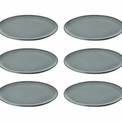 RAW Frokosttallerken 23 cm, Titanium Black 6 stk