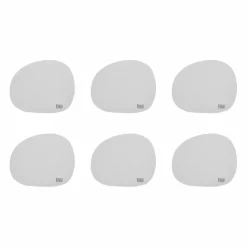 RAW glassbrikke silikon 6-pakning, spring sand