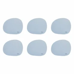RAW glassbrikke silikon 6-pakning, sky blue