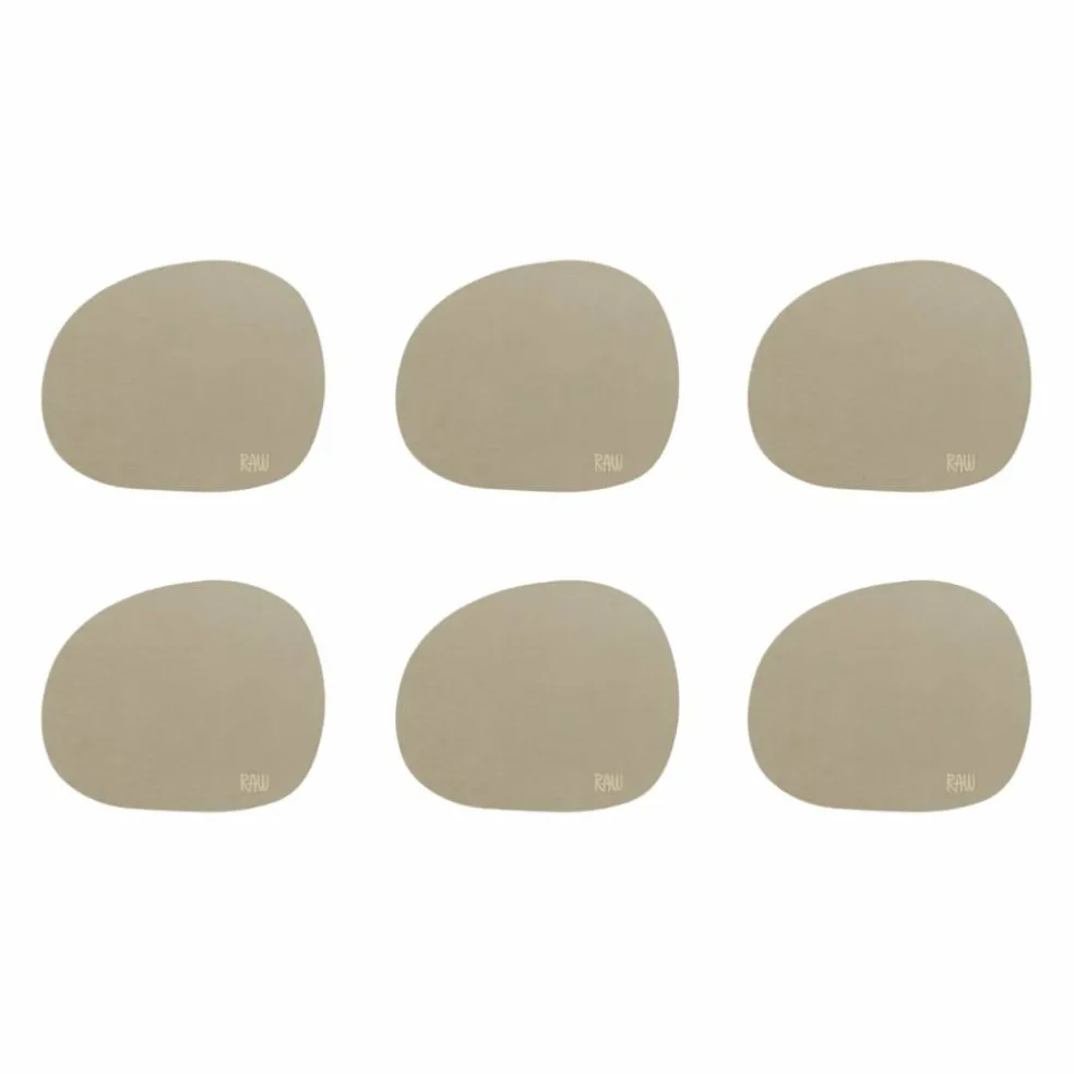RAW glassbrikke silikon 6-pakning, spice rose
