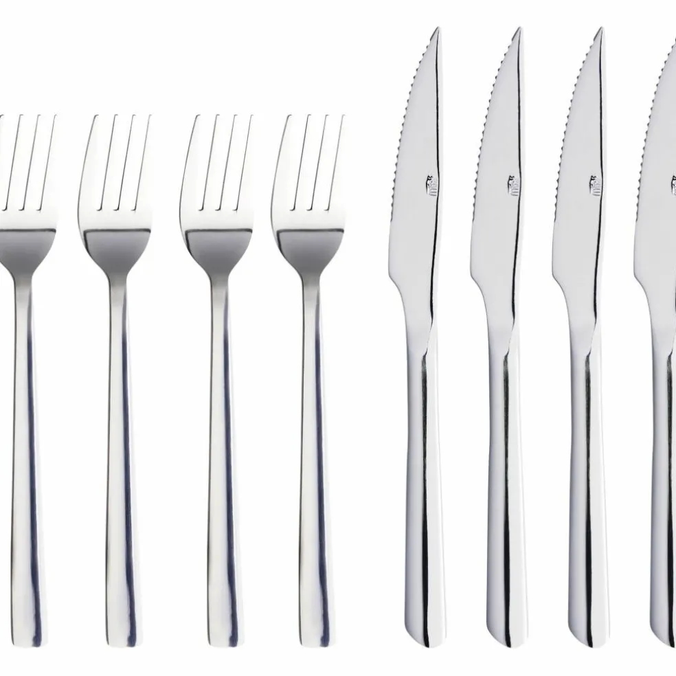 RAW Grillbestikk, Rustfrit Stål 8 deler