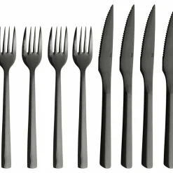 RAW Grillbestikk, Svart 8 deler