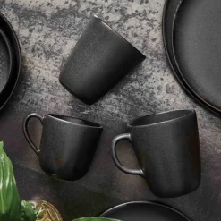RAW Kaffekopp 20 cl, Titanium Black 6 pk