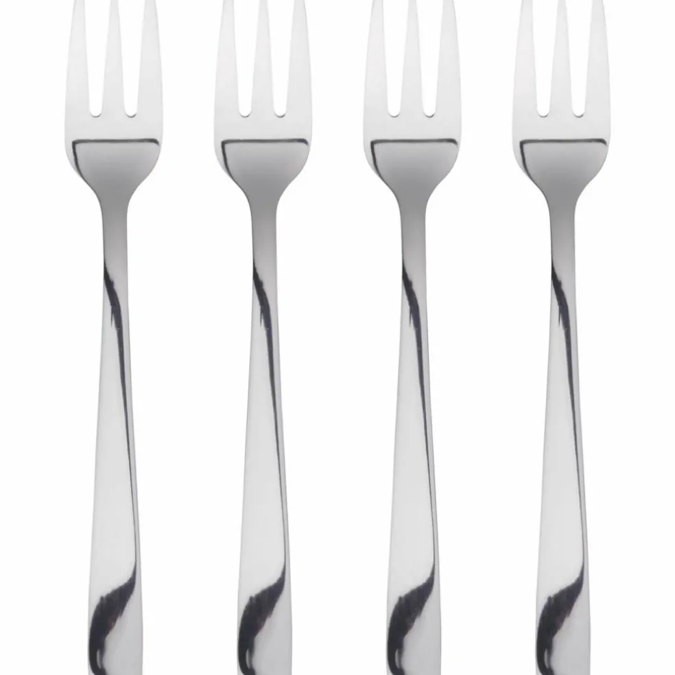 RAW Kakegaffel, Rustfritt Stål 4 pk