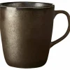 RAW Kopp med hank 35 cl, Metallic Brun