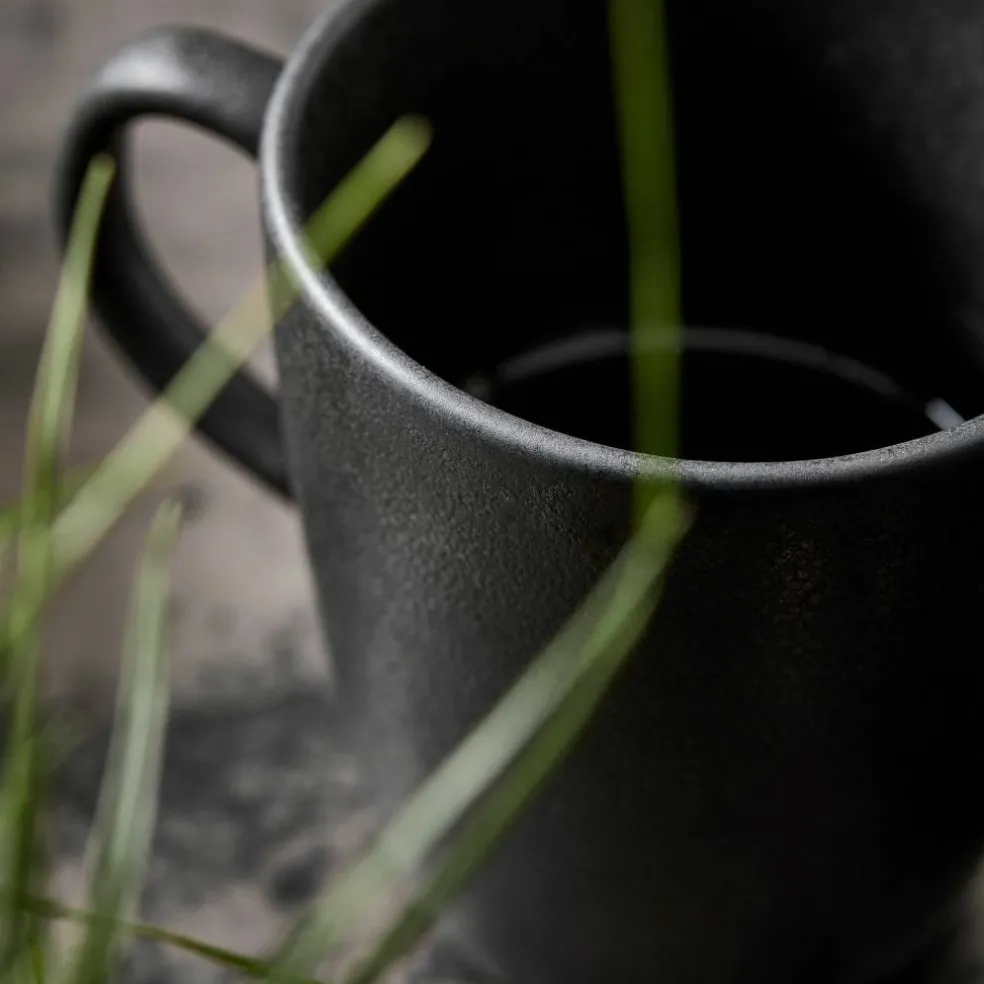 RAW Kopp med hank 35 cl, Titanium Black