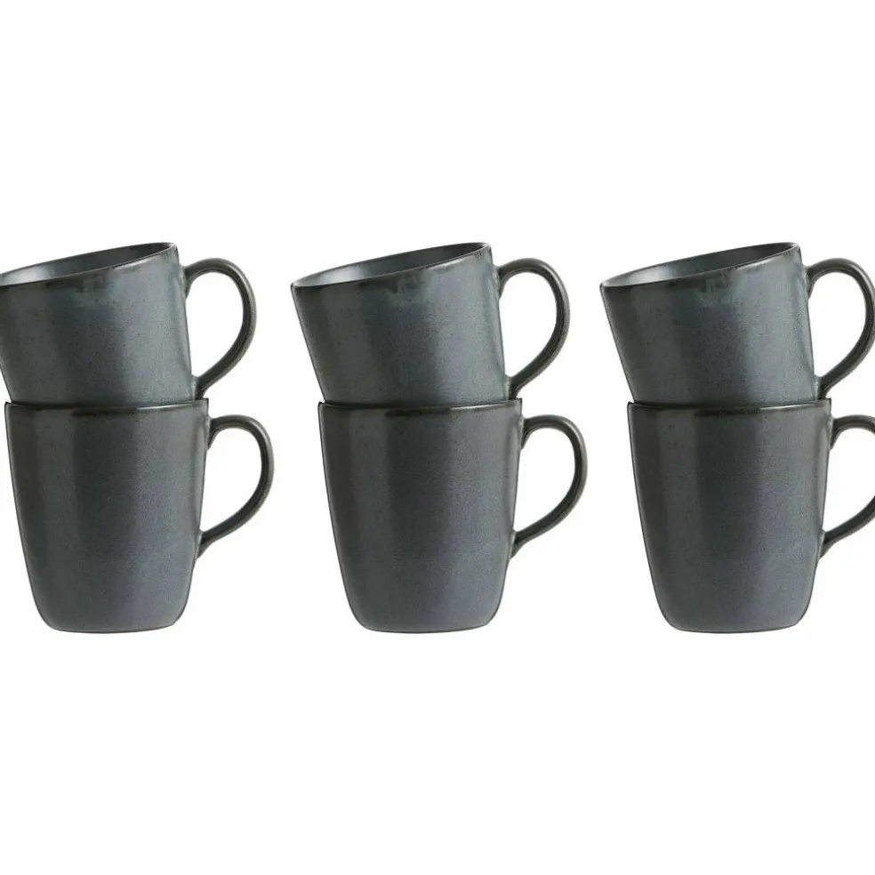RAW Kopp med hank 6 stk. Metallic Brown