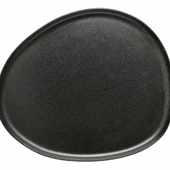 RAW Organic middagstallerken, 29x25 cm, titanium black