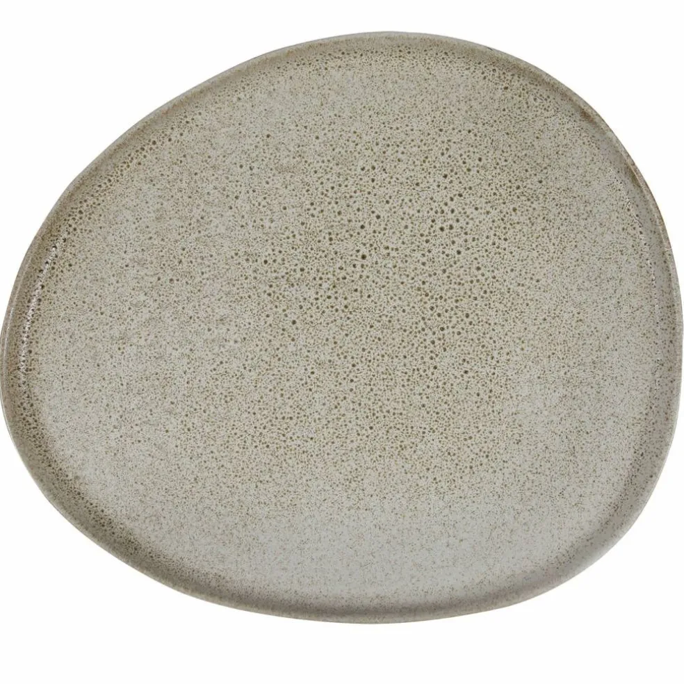 Raw Organic middagstallerken, 29 x 25 cm, sandy beige
