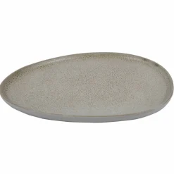 RAW Organic middagstallerken, 29x25 cm, northern green