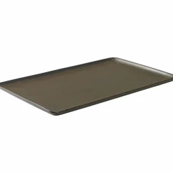 RAW Rektangulær tallerken 31.5 cm, Metallic Brun