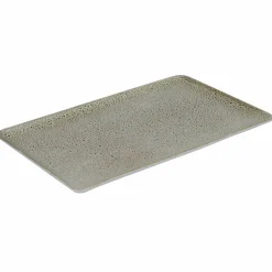 RAW rektangulær tallerken, 23,5 x 15 cm, sandy beige