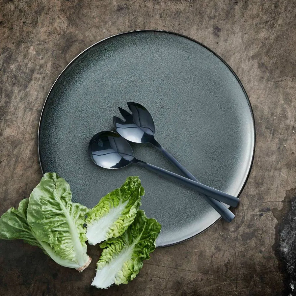 RAW Salatbestikk 2 deler, Svart