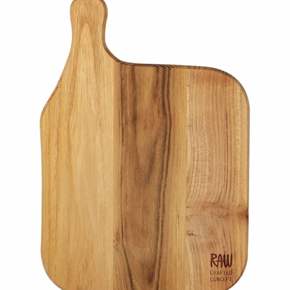 RAW Skjærebrett Teak 43x19x1,5 cm