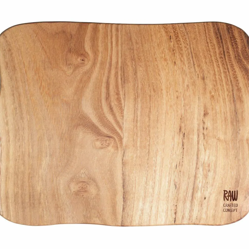 RAW Skjærebrett Teak 43x19x1,5 cm