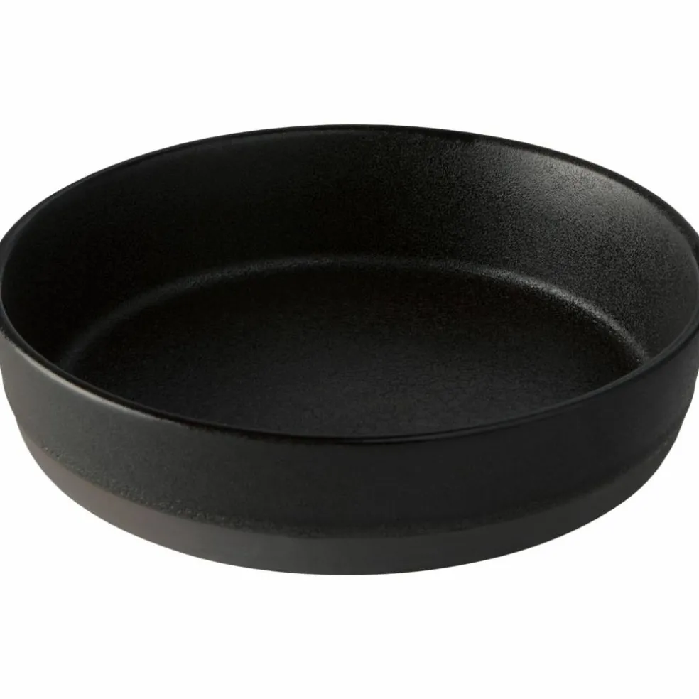 RAW Suppetallerken 6 stk, Titanium Black