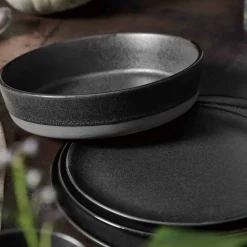 RAW Suppetallerken, Titanium Black