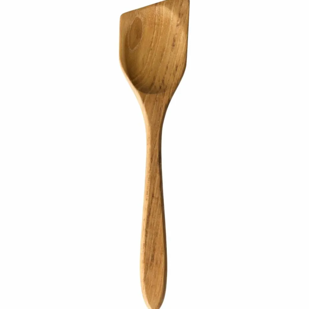 RAW Teak spatel/stekespade 32,5 cm
