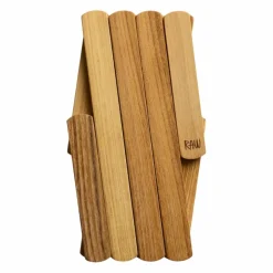 RAW Teak utfellbart gryteunderlag 60 cm