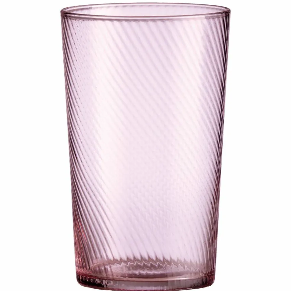 RAW Unique Swirl highballglass 45 cl, rosa