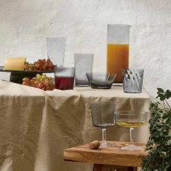 RAW Unique Swirl highballglass 45 cl, rosa