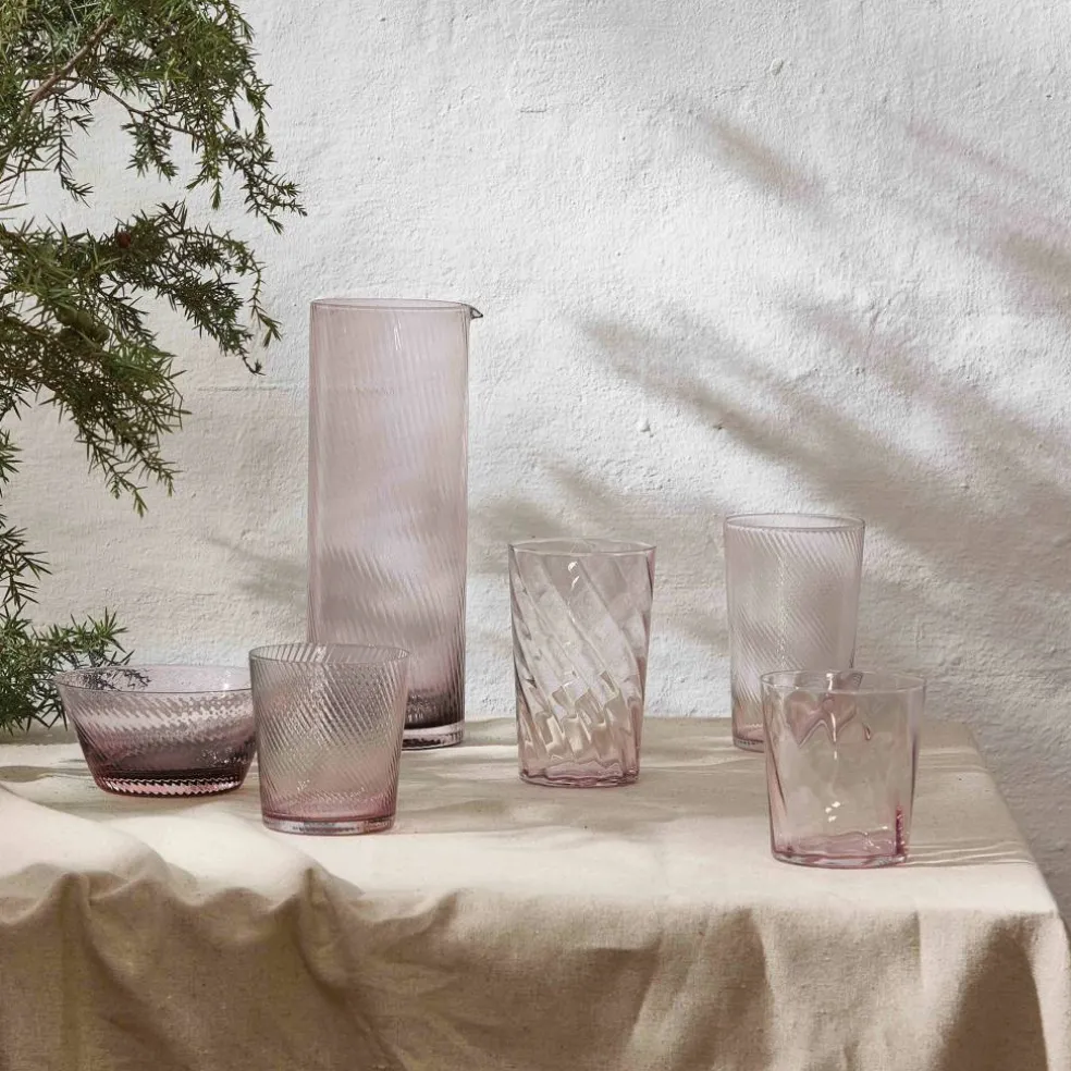 RAW Unique Swirl kanne 1,3 liter, rosa