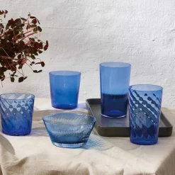 RAW Unique Swirl vannglass 30 cl, grå