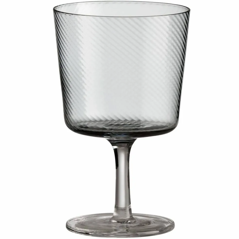 RAW Unique Swirl vinglass 35 cl, grå