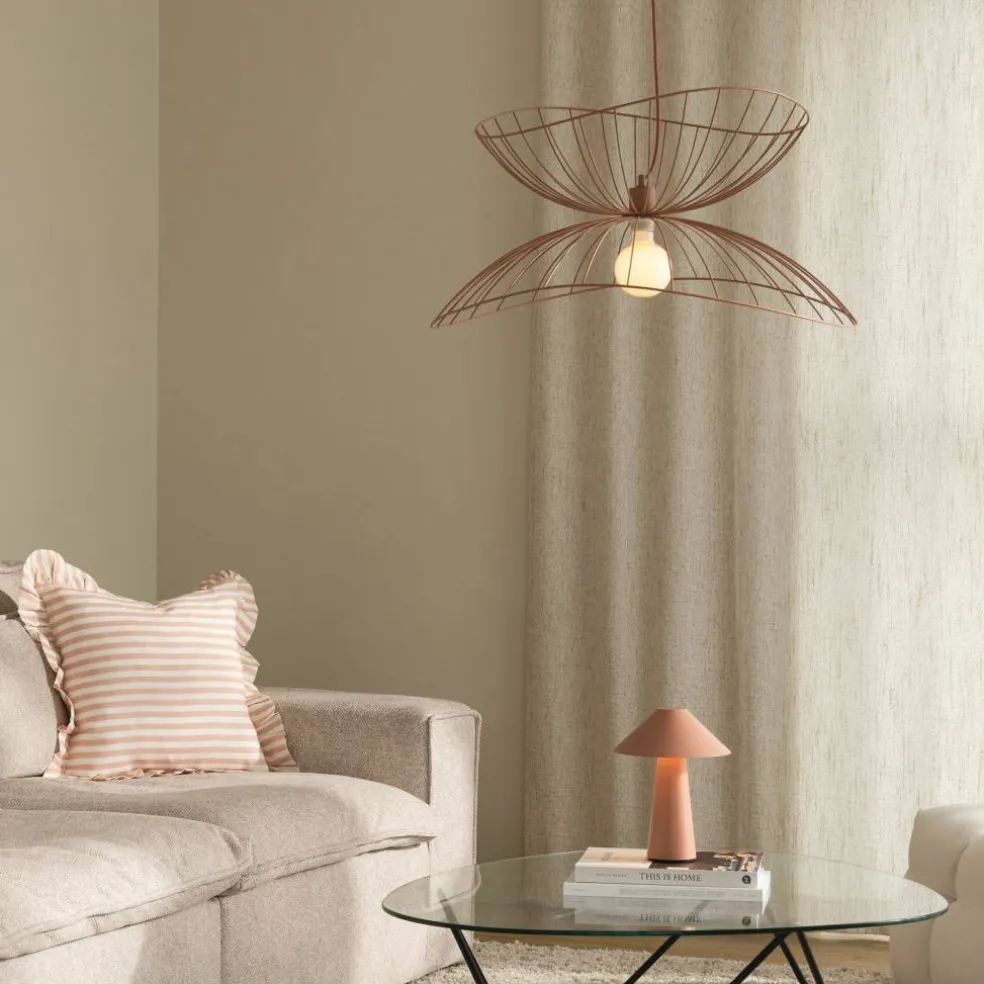 Ray pendel 70 cm, dusty pink